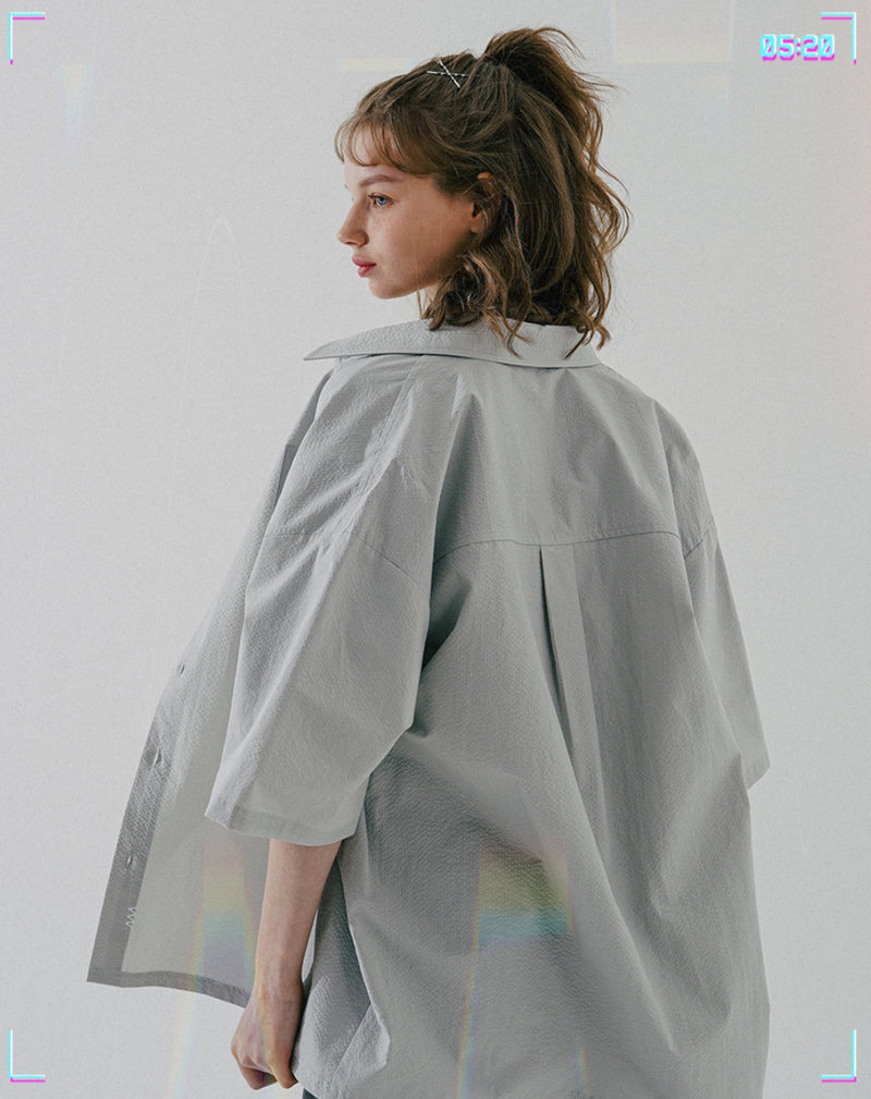 ダブルユーブイプロジェクト(WV PROJECT) Round Lon T-Shirt Gray JNSS7590