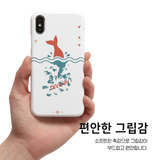 EZKATON (エズカートン)　Dive-in phone case (glossy) white