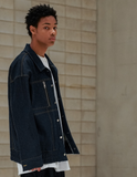 EZKATON (エズカートン)　EZ Multi-Chain Denim Jacket 2 Types LMOT6557