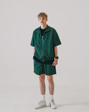 ダブルユーブイプロジェクト(WV PROJECT) Code short-sleeved jacket Green MJST7599