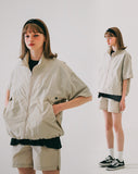 ダブルユーブイプロジェクト(WV PROJECT) Code short-sleeved jacket Light Beige MJST7599