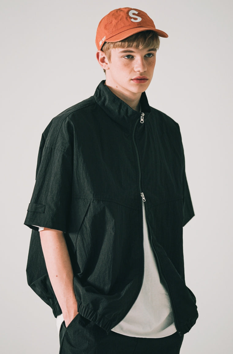 ダブルユーブイプロジェクト(WV PROJECT) Code short-sleeved jacket Black MJST7599