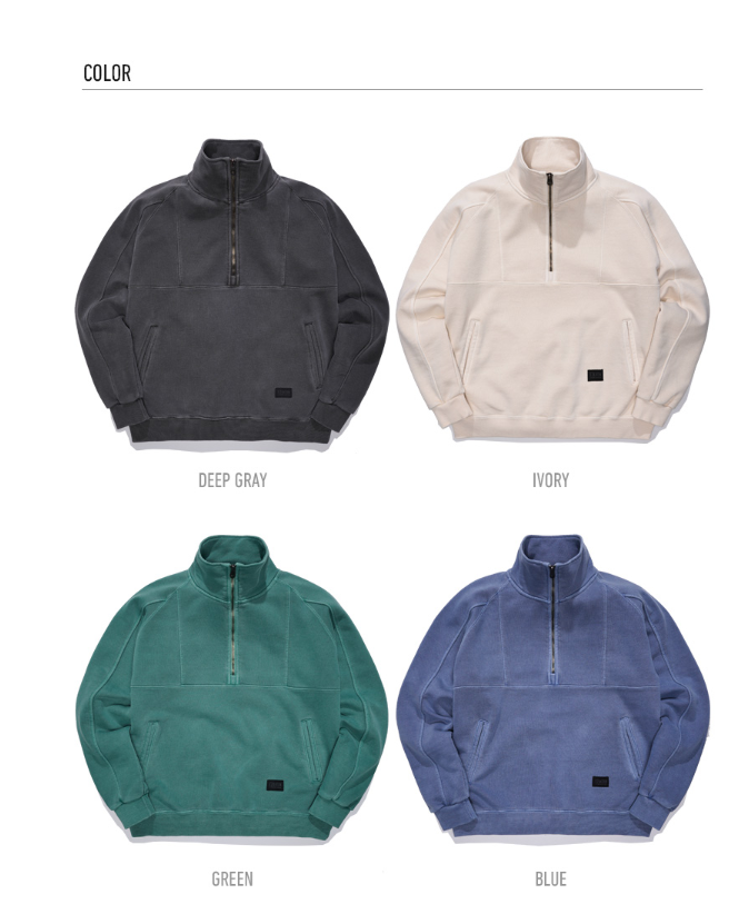 EZKATON (エズカートン)　Edin Pigment Anorak 4 types JEMT6553