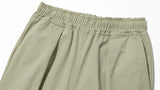 ダブルユーブイプロジェクト(WV PROJECT) Deep Tuck Loose Fit Tapered Banding Pants Khaki Gray SHLP7606