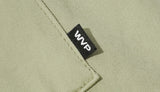 ダブルユーブイプロジェクト(WV PROJECT) Deep Tuck Loose Fit Tapered Banding Pants Khaki Gray SHLP7606