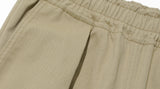 ダブルユーブイプロジェクト(WV PROJECT) Deep Tuck Loose Fit Tapered Banding Pants Beige SHLP7606