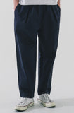 ダブルユーブイプロジェクト(WV PROJECT) Deep Tuck Loose Fit Tapered Banding Pants Navy SHLP7606