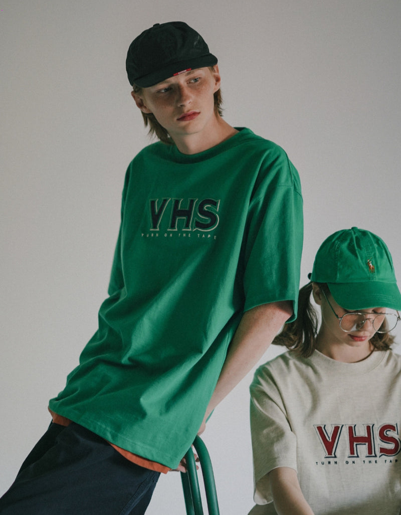 ダブルユーブイプロジェクト(WV PROJECT) Mix T-Shirt Green JIST7603