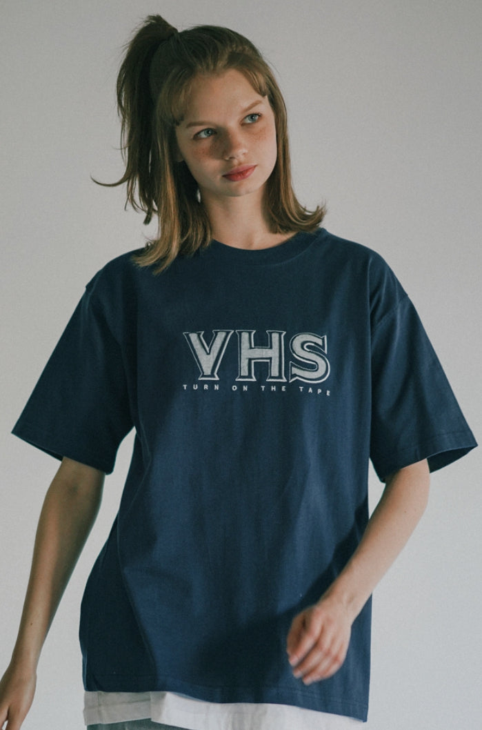 ダブルユーブイプロジェクト(WV PROJECT) Mix T-Shirt Navy JIST7603