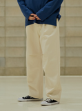 EZKATON (エズカートン)　4 types of pintuck wide cotton pants YMLP6577