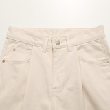 EZKATON (エズカートン)　4 types of pintuck wide cotton pants YMLP6577