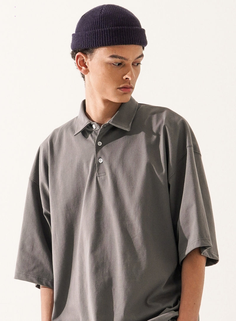 ティーダブリューエヌ(TWN) PRIME 12S COLLAR SHORT SLEEVE 4COLOR HHST3437