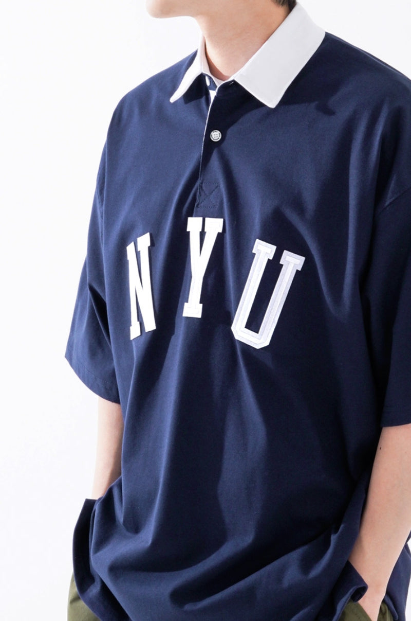 ティーダブリューエヌ(TWN) NYU COLLAR SHORT SLEEVE 4COLOR STST3451