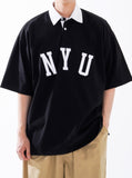 ティーダブリューエヌ(TWN) NYU COLLAR SHORT SLEEVE 4COLOR STST3451