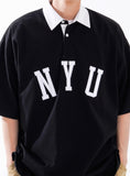 ティーダブリューエヌ(TWN) NYU COLLAR SHORT SLEEVE 4COLOR STST3451