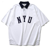 ティーダブリューエヌ(TWN) NYU COLLAR SHORT SLEEVE 4COLOR STST3451