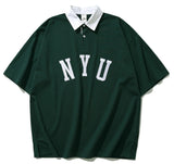 ティーダブリューエヌ(TWN) NYU COLLAR SHORT SLEEVE 4COLOR STST3451