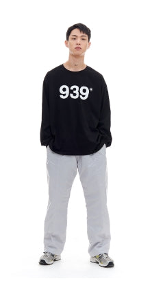 ARCHIVE BOLD (アーカイブボールド)　939 LOGO LONG SLEEVE (BLACK)