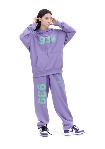 ARCHIVE BOLD (アーカイブボールド)　939 LOGO SWEAT PANTS (LAVENDER)