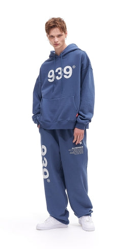 ARCHIVE BOLD (アーカイブボールド)　939 LOGO SWEAT PANTS (BLUE)
