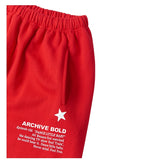 ARCHIVE BOLD (アーカイブボールド)　939 LOGO SWEAT PANTS (DEEP RED)