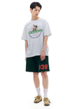 ARCHIVE BOLD (アーカイブボールド)　939 LOGO SWEAT SHORTS (DEEP GREEN)