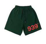 ARCHIVE BOLD (アーカイブボールド)　939 LOGO SWEAT SHORTS (DEEP GREEN)