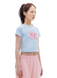 ARCHIVE BOLD (アーカイブボールド)　939 TYPE F CROP TOP (SKY BLUE)