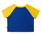 ARCHIVE BOLD (アーカイブボールド)　CROWN CROP TOP (BLUE)