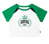 ARCHIVE BOLD (アーカイブボールド)　CROWN CROP TOP (GREEN)