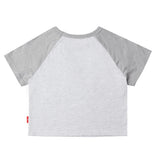 ARCHIVE BOLD (アーカイブボールド)　CROWN CROP TOP (GRAY)