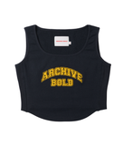 ARCHIVE BOLD (アーカイブボールド)　ARCH LOGO SWEAT TANK (NAVY)