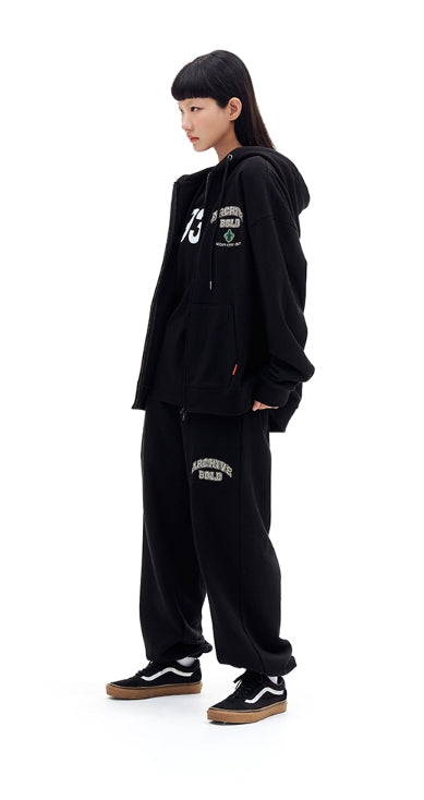 ARCHIVE BOLD (アーカイブボールド)　ARCH LOGO SWEAT PANTS (BLACK)