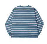 ARCHIVE BOLD (アーカイブボールド)　STRIPE LONG SLEEVE (BLUE)