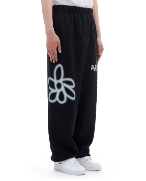 ARCHIVE BOLD (アーカイブボールド)　939 DAISY SWEAT PANTS (BLACK)
