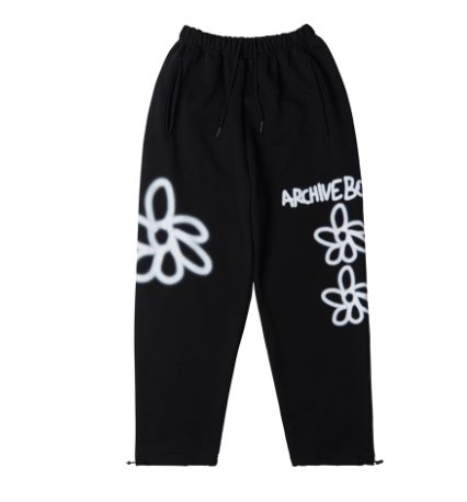 ARCHIVE BOLD (アーカイブボールド) 939 DAISY SWEAT PANTS (BLACK