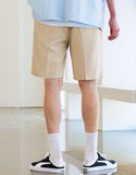 EZKATON (エズカートン)　Soft Basic Short Pants Light Beige SHSP6599