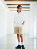 EZKATON (エズカートン)　Soft Basic Short Pants Light Beige SHSP6599