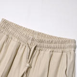 EZKATON (エズカートン)　Soft Basic Short Pants Light Beige SHSP6599