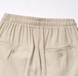 EZKATON (エズカートン)　Soft Basic Short Pants Light Beige SHSP6599