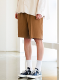 EZKATON (エズカートン)　Soft Basic Short Pants Brown SHSP6599