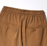 EZKATON (エズカートン)　Soft Basic Short Pants Brown SHSP6599