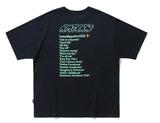ROMANTIC CROWN(ロマンティック クラウン) ORANGE LOGO SLOGAN TEE_NAVY