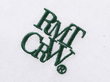 ROMANTIC CROWN(ロマンティック クラウン)  RECENT LOGO POLO SHIRT_WHITE