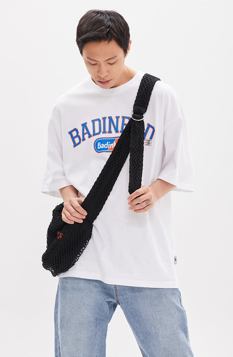 ベドインベド(BADINBAD) NET UTILITY CROSS BAG_BLACK