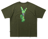 ROMANTIC CROWN(ロマンティック クラウン) SELVAS TEE_MELANGE KHAKI