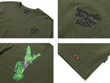 ROMANTIC CROWN(ロマンティック クラウン) SELVAS TEE_MELANGE KHAKI