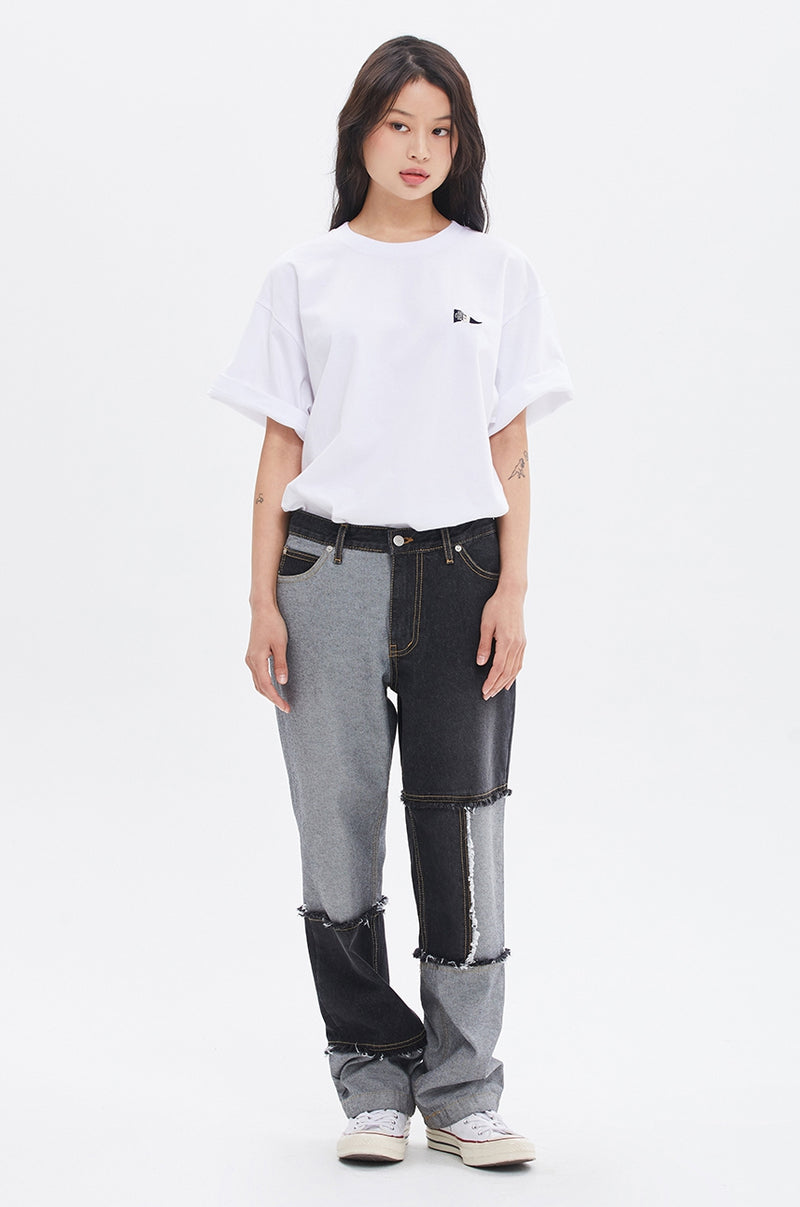 ROMANTIC CROWN(로맨틱 크라운) RC CLUB FLAG TEE_WHITE
