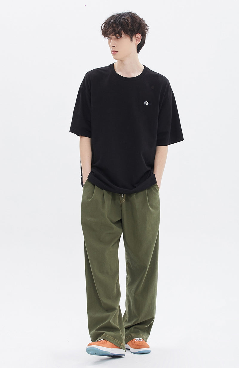 ROMANTIC CROWN(로맨틱 크라운) RC CLUB FLAG TEE_BLACK