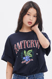 ROMANTIC CROWN(ロマンティック クラウン) GARDENING BERRY TEE_NAVY